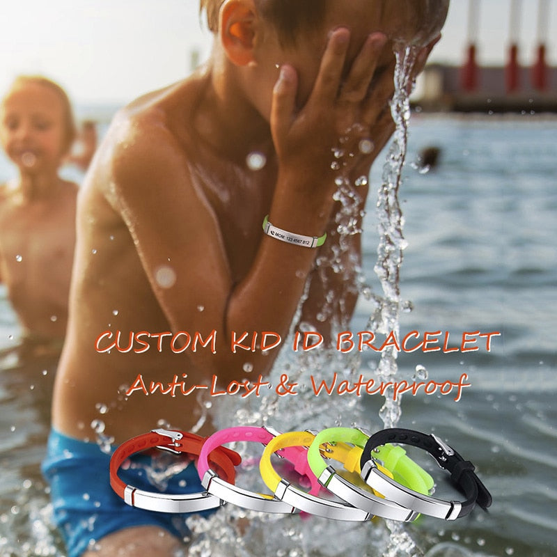 Personalize Kids Baby ID Bracelets