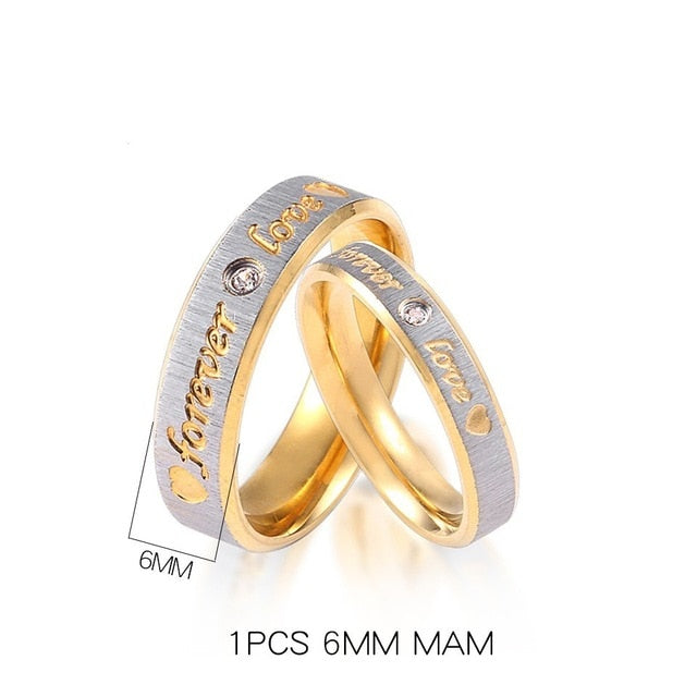 Gold Forever Love Ring