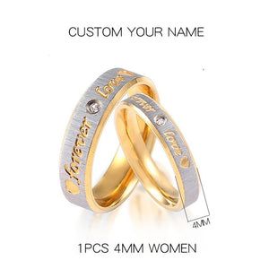 Gold Forever Love Ring