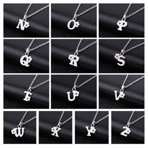 Custom Name Letter Necklace N To Z | Alphabet Necklace | Chains Necklaces | pendant necklace