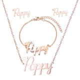 Customized Name Jewelry Sets