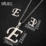 Initial Letters Pendant Necklace