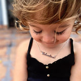 Personalized Name Necklace For Kids |  Name Necklace | Jewelry 
